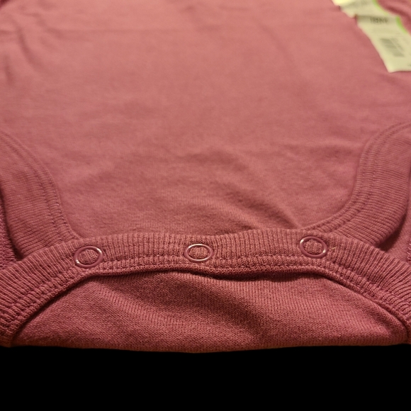 NWT Okie dokie 18M mauve bodysuit - Picture 5 of 7